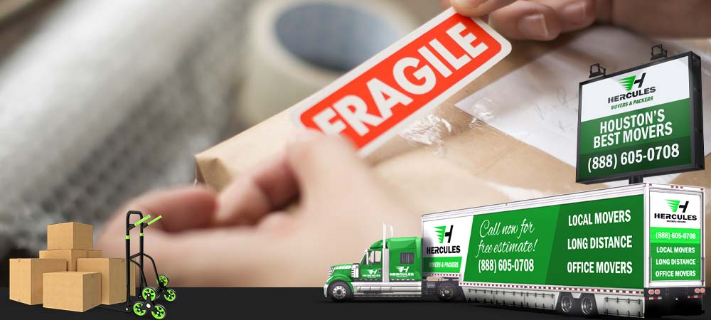 packing and unpacking of your fragile items